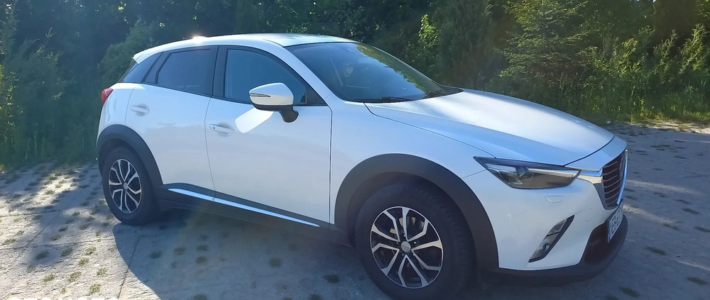 Mazda CX-3 cena 59900 przebieg: 168000, rok produkcji 2016 z Elbląg małe 254